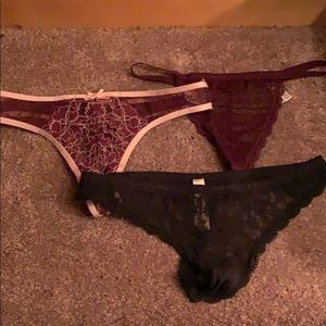 3 VS thongs